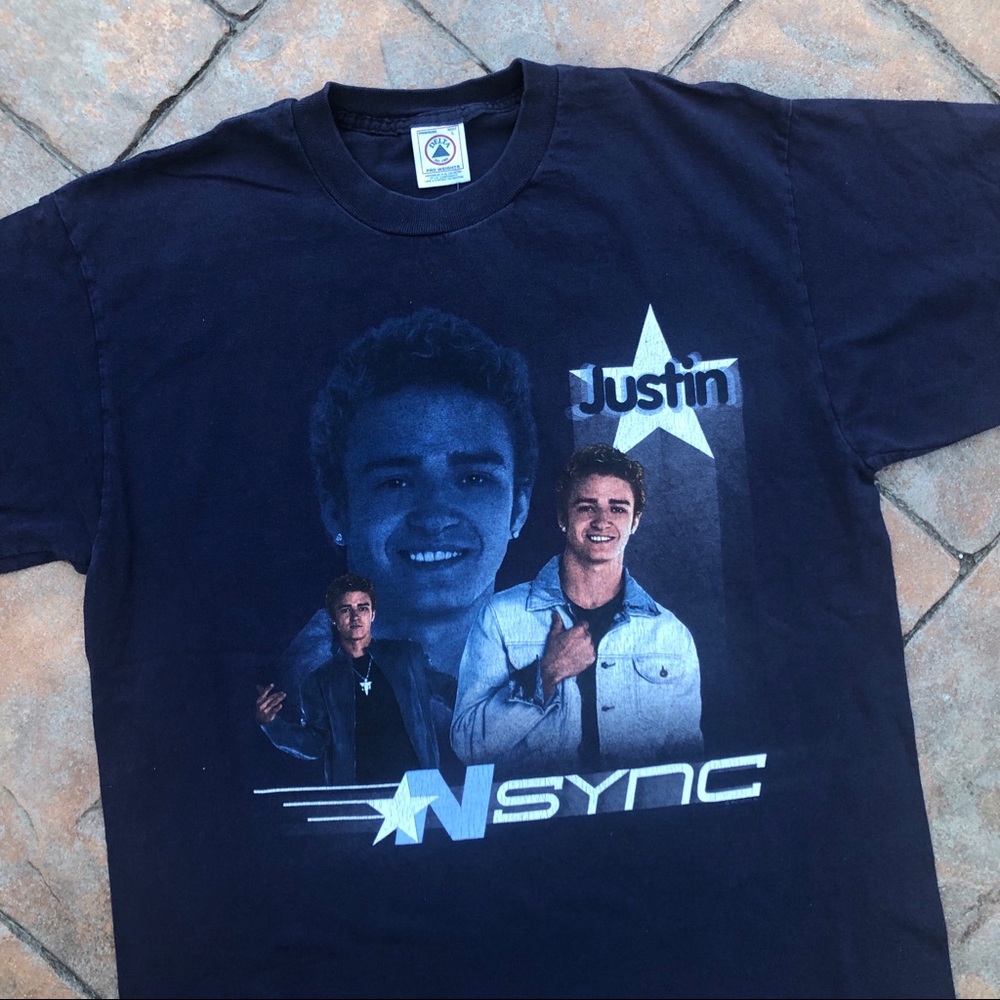 Nsync Justin Timberlake Concert Shirt